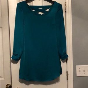 Criss-cross Back Dress